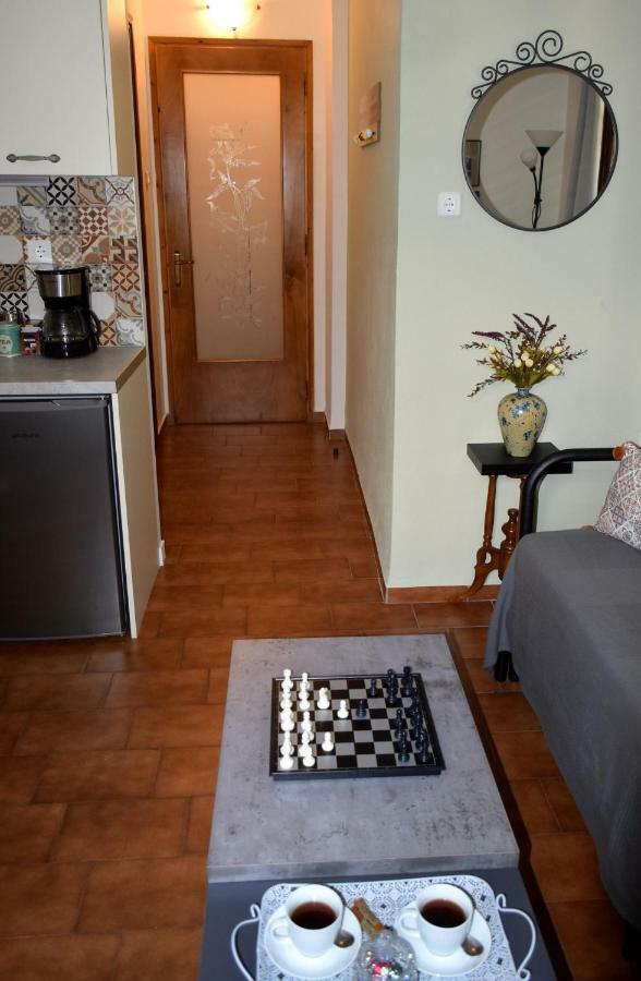 House Inside Garden Apartment Volos Ngoại thất bức ảnh